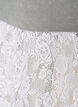 Robe T-shirt ample avec bordure en dentelle, Gris, Packshot image number 3