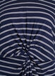 Robe en coton avec d&eacute;tail torsad&eacute;, Bleu, Packshot image number 2