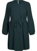 Robe courte texturée avec ceinture nouée, Scarab, Packshot image number 0