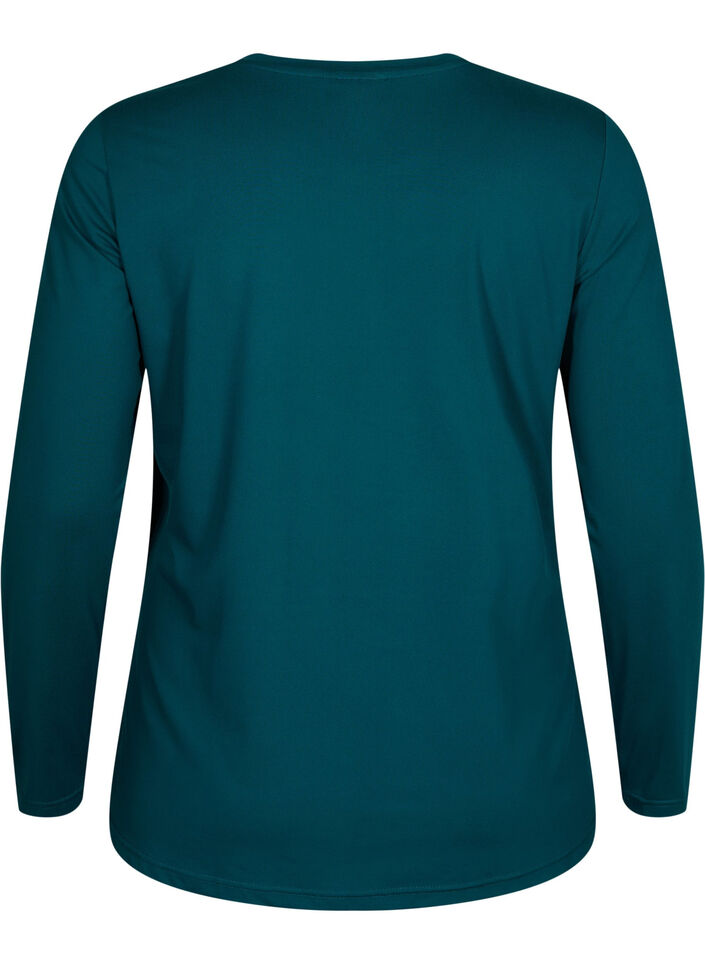 Chemise d'entraînement à manches longues, Deep Teal, Packshot image number 1