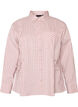 Chemise ample &agrave; carreaux avec ceinture &agrave; nouer, Rose, Packshot image number 0
