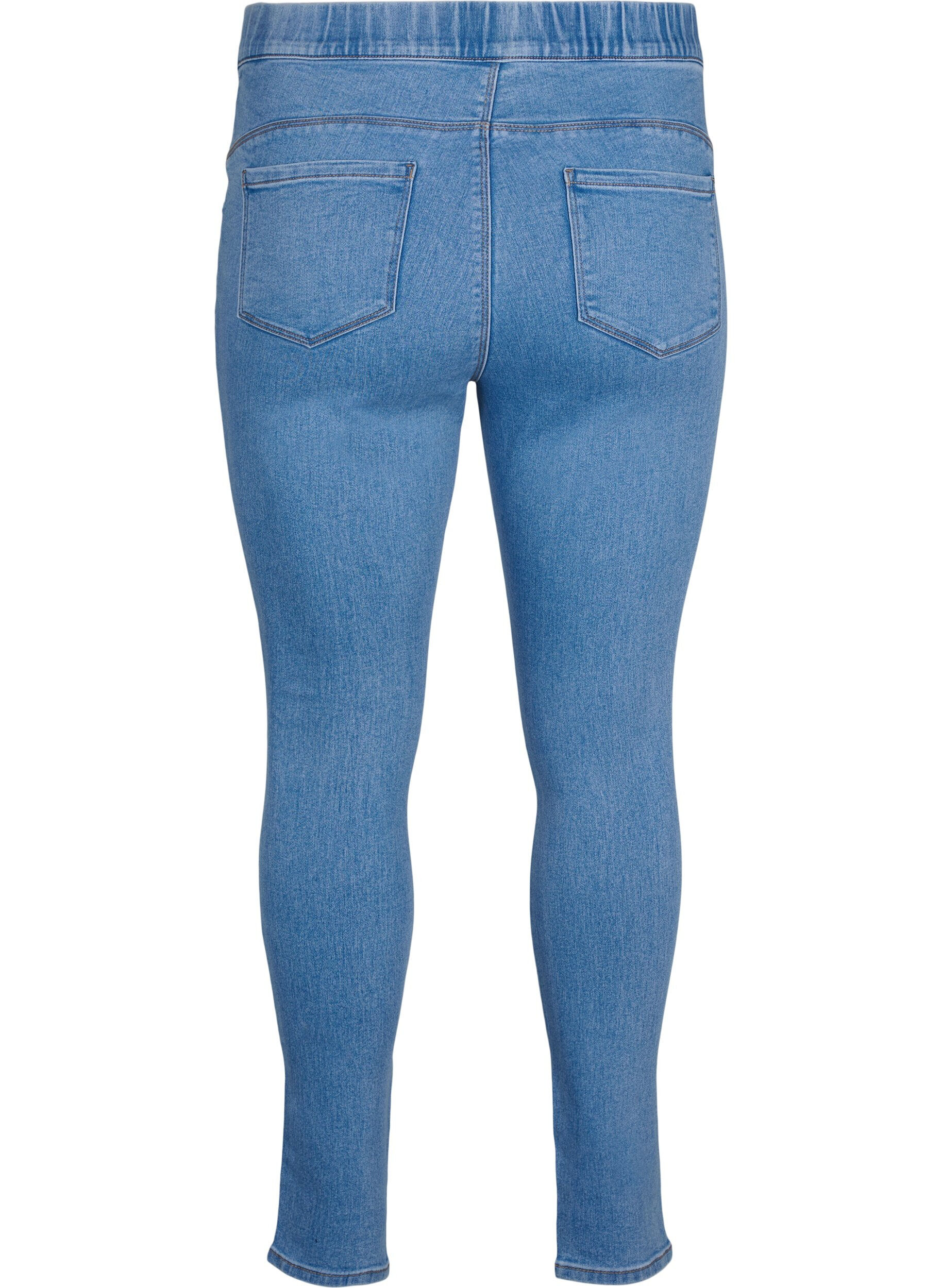 Zizzi Jeggings d&eacute;chir&eacute;s, Light Blue, Packshot image number 1