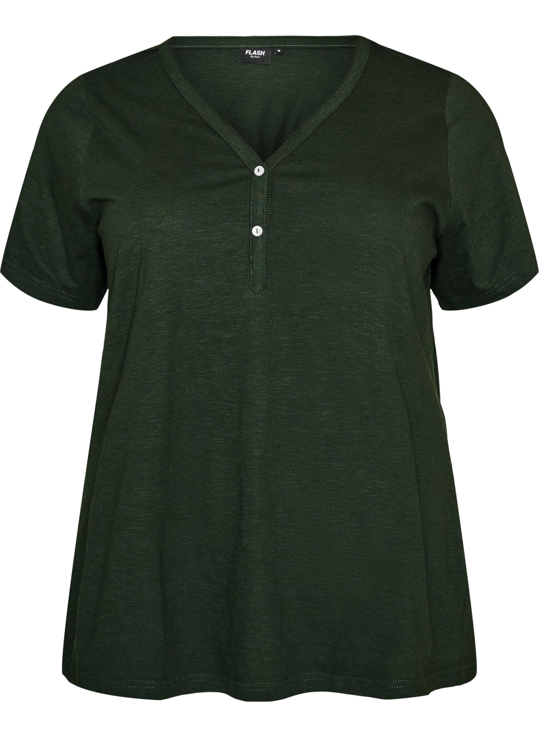 FLASH - T-shirt dot&eacute; de boutons