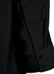 Robe courte avec col et poche poitrine, Noir, Packshot image number 3