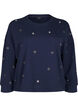 Sweat-shirt avec œillets, Bleu, Packshot image number 0