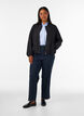 Veste l&eacute;g&egrave;re &agrave; la coupe ballon, Noir, Model image number 1