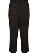 Pantalon de costume taille haute coupe droite, Noir, Packshot image number 1