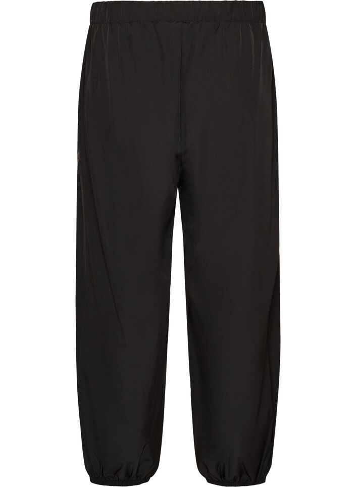 Pantalon d'entra&icirc;nement avec jambes ballon, Noir, Packshot image number 1