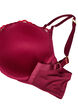 Soutien-gorge moulé à motif brodé, Rouge, Packshot image number 3