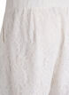 Bermuda taille haute en dentelle, Vanille, Packshot image number 3