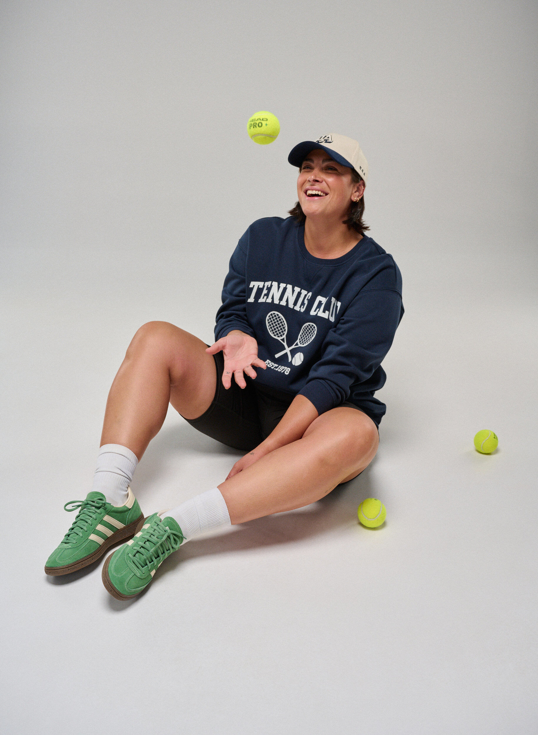 Zizzi Sweat-shirt sportif avec imprim&eacute;, Bleu, Image image number 0