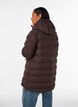 Doudoune avec capuche et poches, Marron, Model image number 2