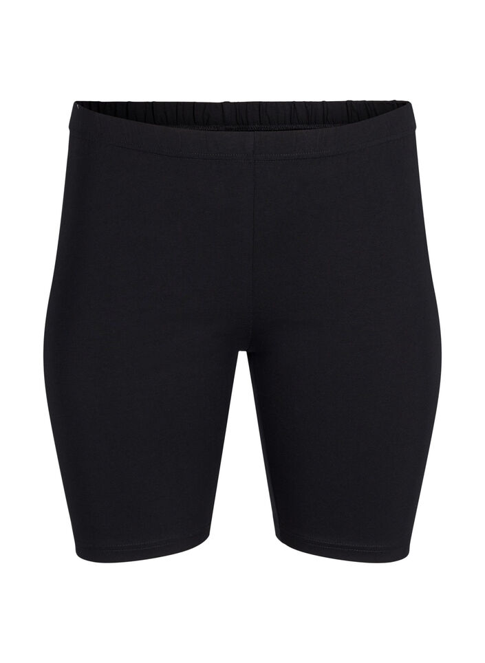 Lot de 2 shorts cyclistes, Noir, Packshot image number 2