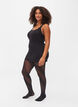 Collant en 50 deniers avec rayures, Black, Model image number 1