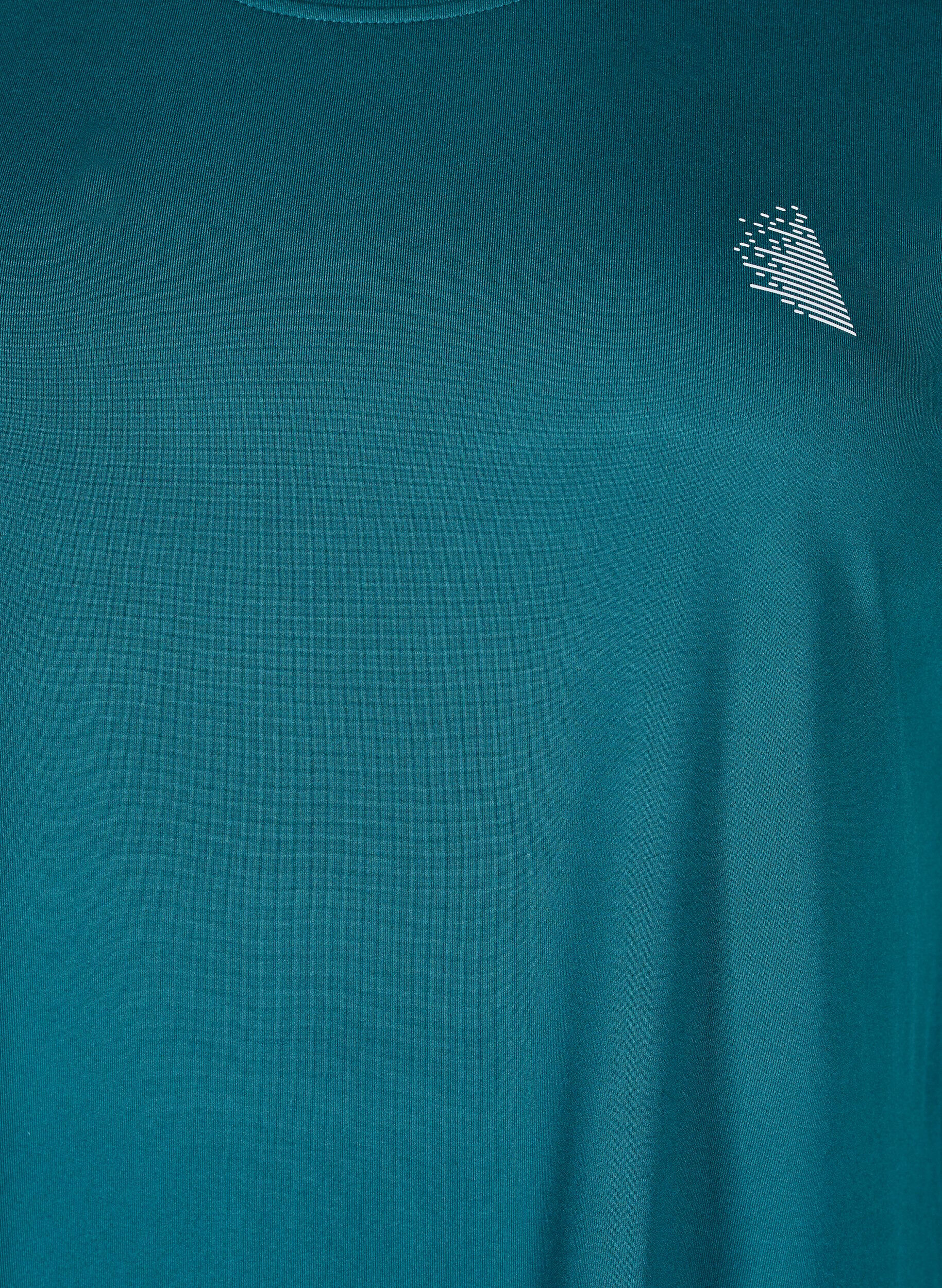 Zizzi T-shirt long de sport, Vert, Packshot image number 2