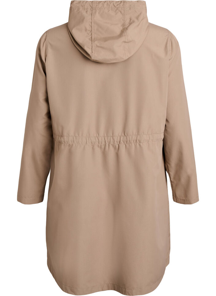 Flash - Parka légère avec capuche, Marron, Packshot image number 1