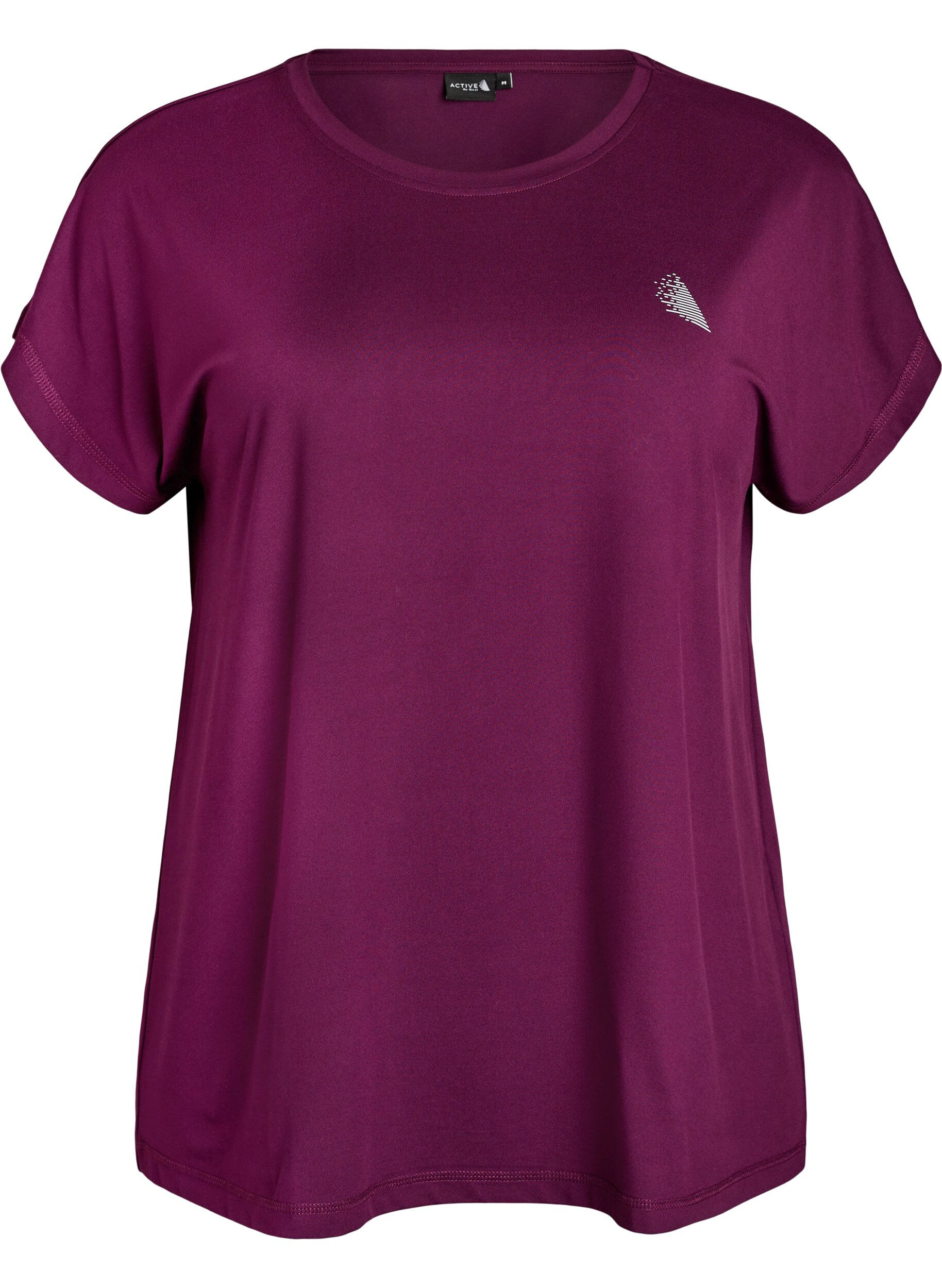 T-shirt de sport couleur unie