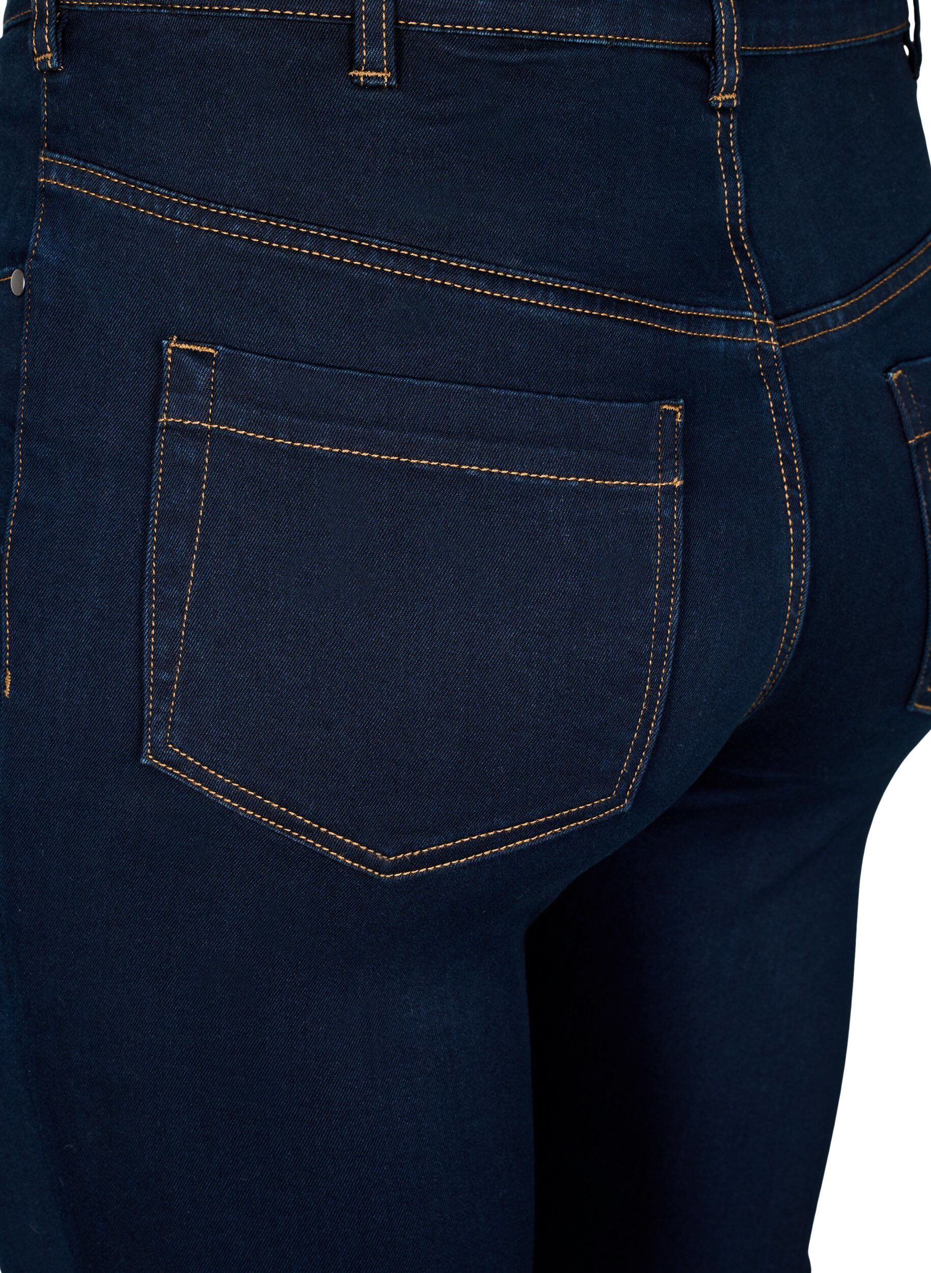 ZizziJean Amy super slim &agrave; taille haute, Unwashed, Packshot image number 3
