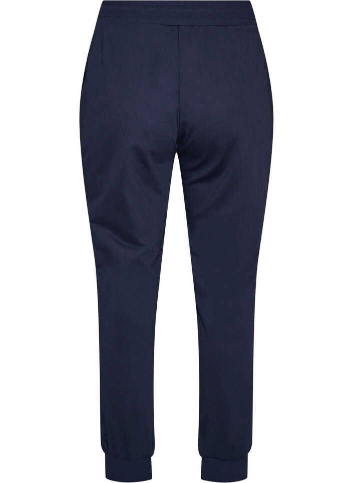 Pantalon de sport ample avec des poches, Bleu, Packshot image number 1