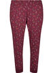 Bas de pyjama imprim&eacute;, Bordeaux fonc&eacute;, Packshot image number 0