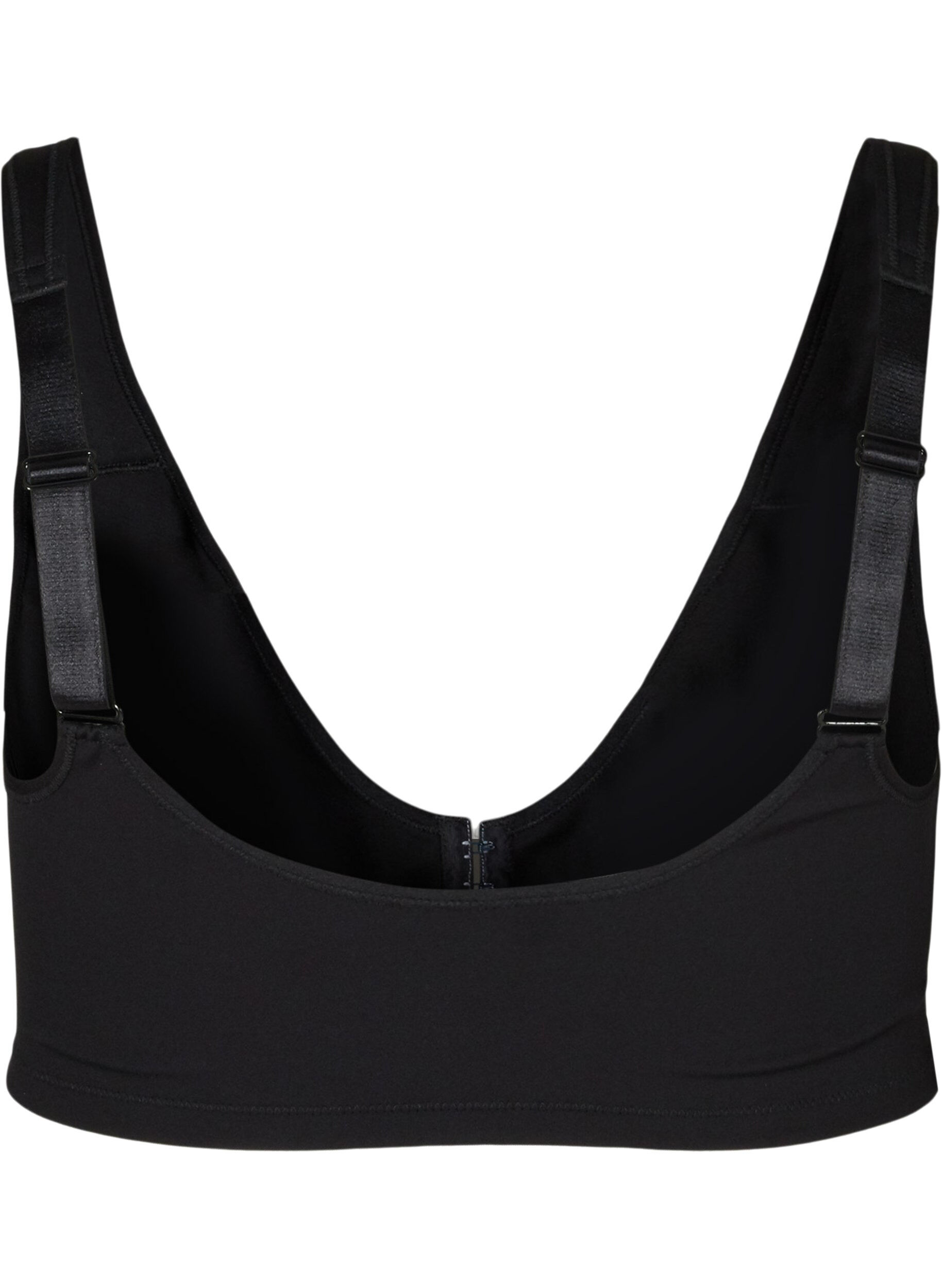 Zizzi Soutien-gorge avec fermeture frontale, Black, Packshot image number 1