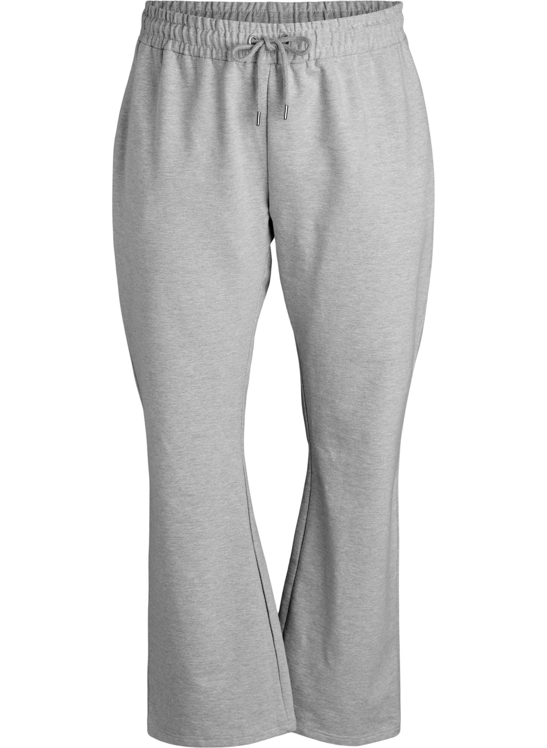 Pantalon de jogging &eacute;vas&eacute; taille haute