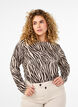 Blouse &agrave; manches longues, Marron, Model image number 0