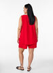 Short avec poches et ceinture &eacute;lastique, Rouge, Model image number 2