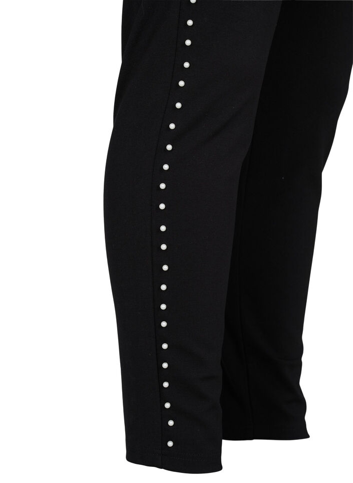 Leggings avec perles, Black, Packshot image number 3