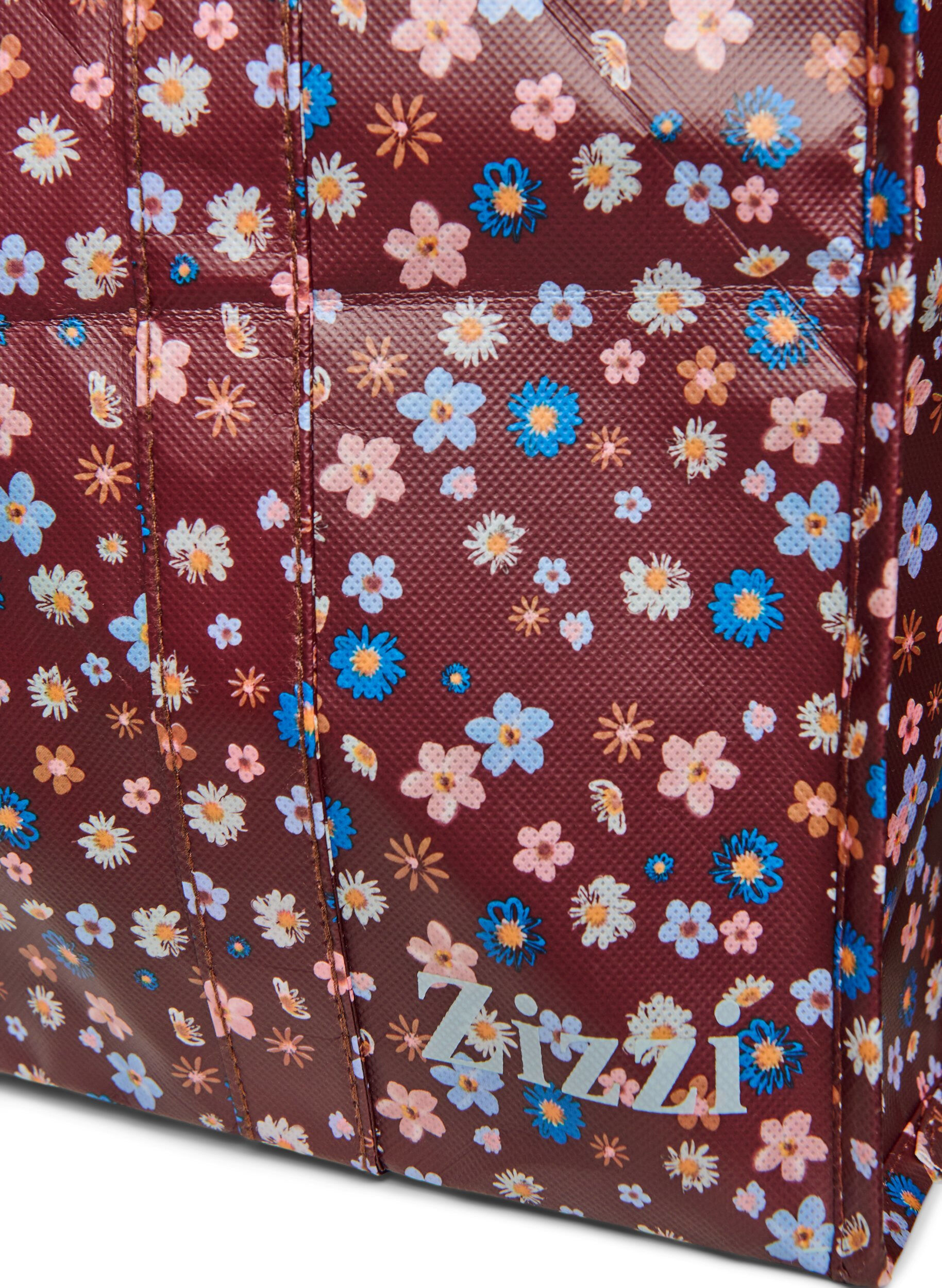 Zizzi Sac de magasinage avec fermeture &eacute;clair, Marron, Packshot image number 2