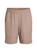 Short avec poches et taille haute, Marron, Packshot image number 0
