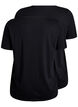 FLASH - Lot de 2 t-shirts avec col en V, Black/Black, Packshot image number 1