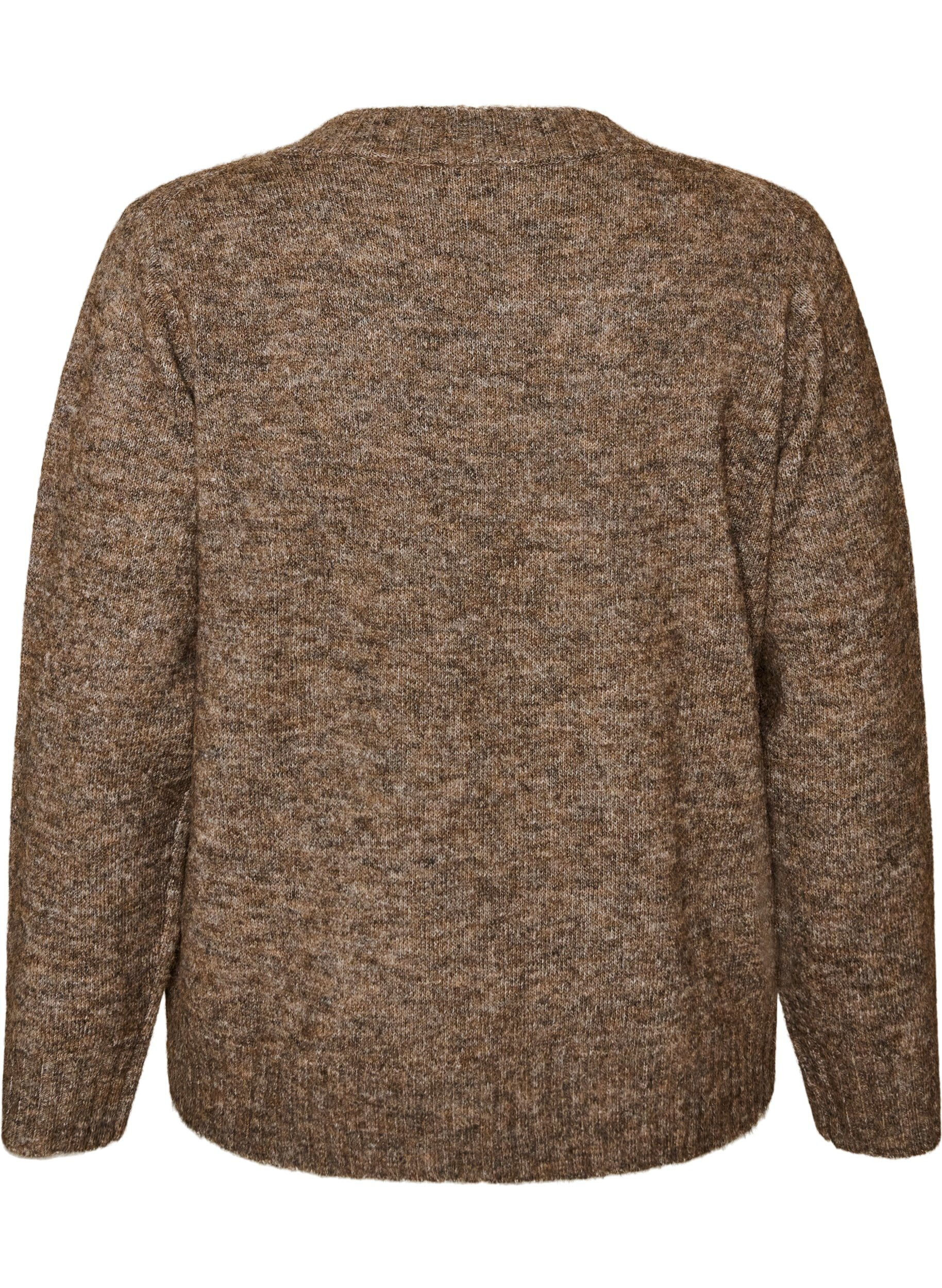 ZizziPull col V, Marron, Packshot image number 1