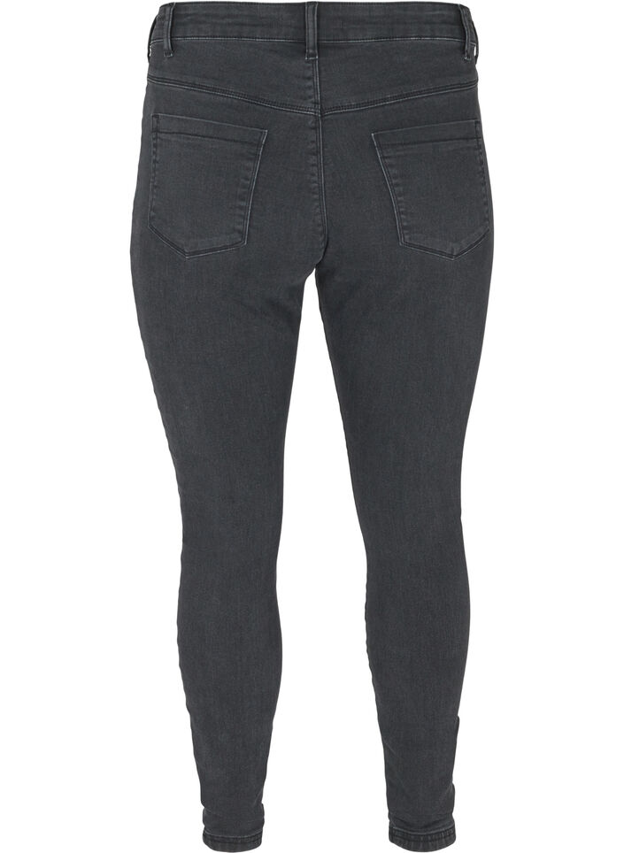Jeggings en coton m&eacute;lang&eacute;, Grey Denim, Packshot image number 1