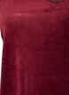 Top en velours avec bordure en dentelle, Bordeaux, Packshot image number 2