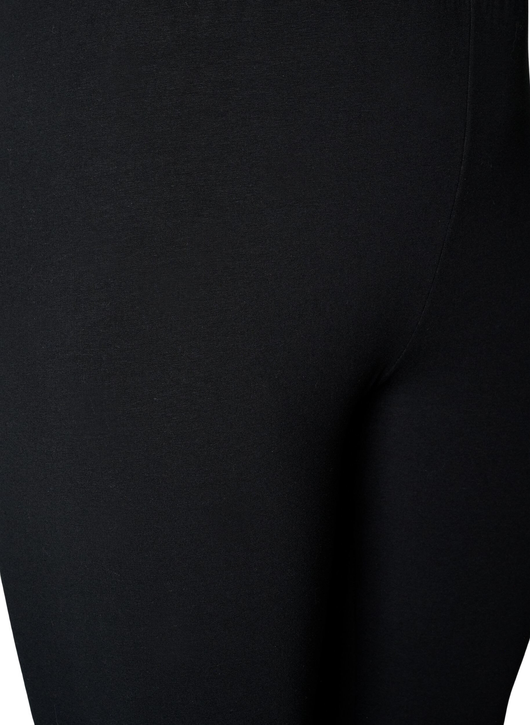 ZizziPantalon &eacute;vas&eacute; en jersey, Noir, Packshot image number 2