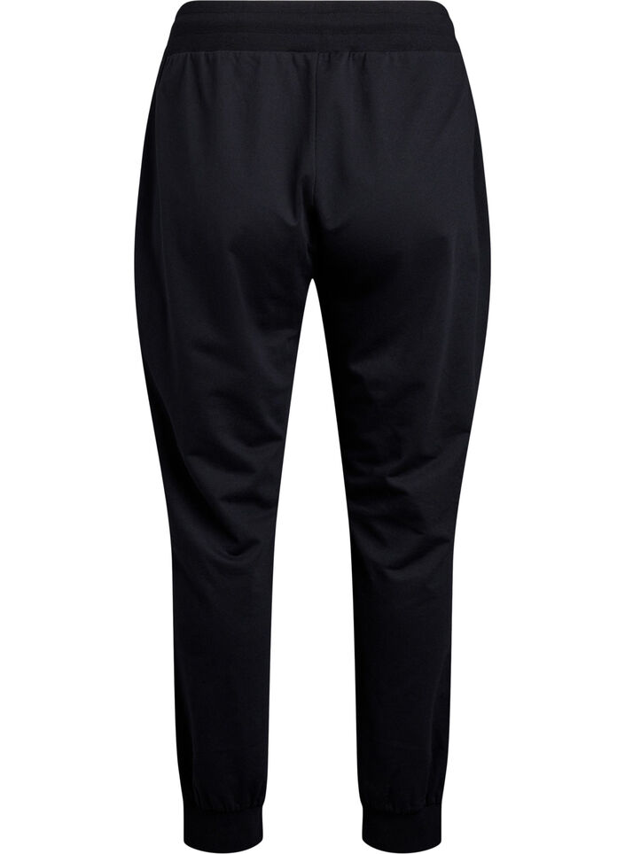 Pantalon de sport ample avec des poches, Noir, Packshot image number 1