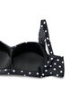 Haut de bikini rembourr&eacute; et imprim&eacute;, Noir, Packshot image number 3