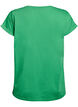 T-shirt &agrave; manches courtes en m&eacute;lange de coton, Vert, Packshot image number 1