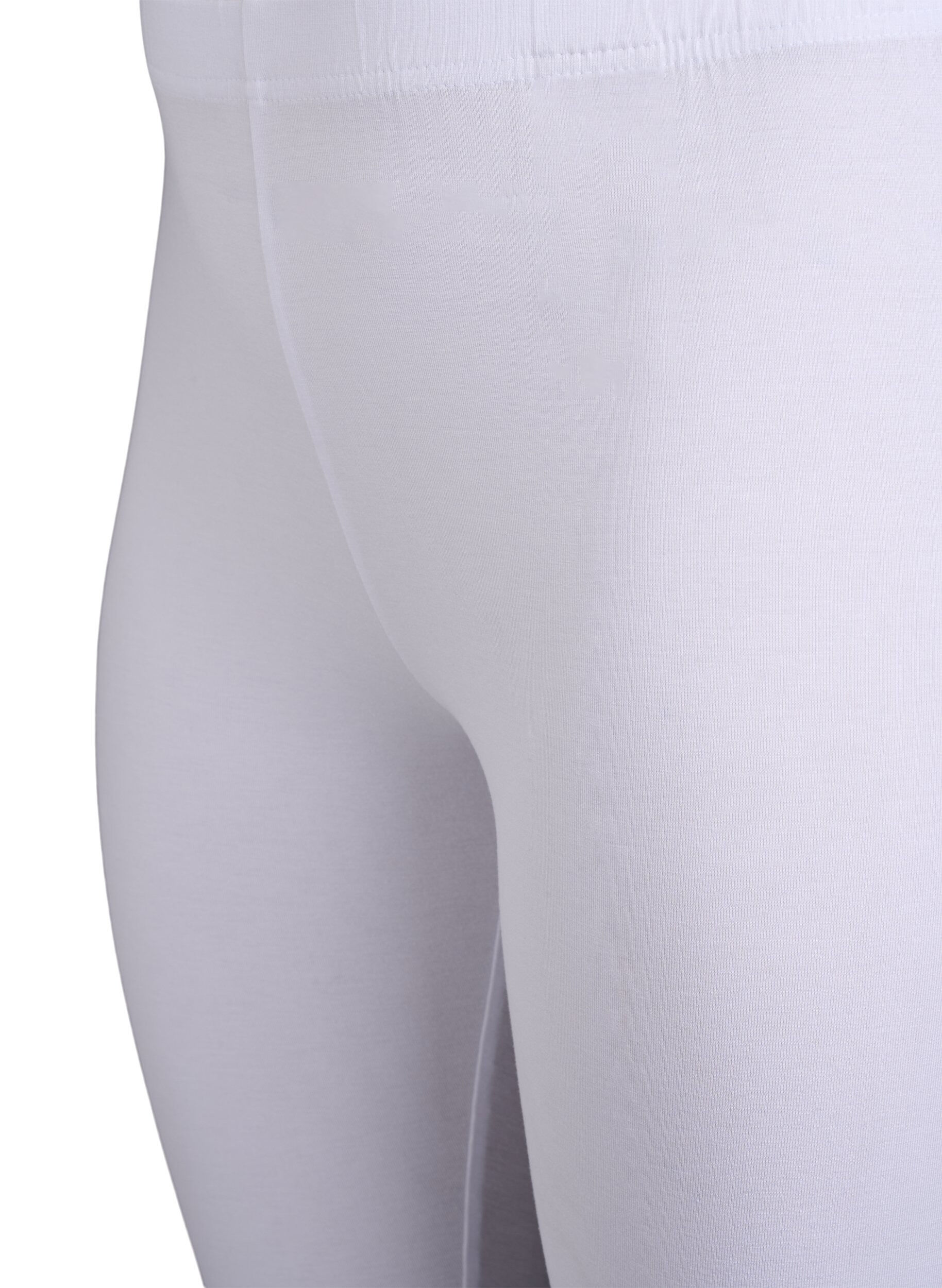 ZizziLeggings basiques en viscose, Blanc, Packshot image number 2