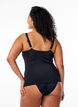 Tankini drap&eacute;, Noir, Model image number 1