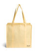 Sac de magasinage avec fermeture &eacute;clair, Jaune clair, Packshot image number 0