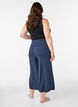 Jupe-culotte taille haute en jersey, Bleu, Model image number 1