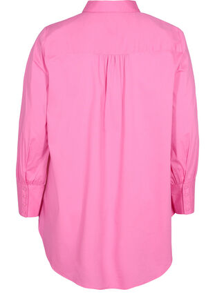 Chemise à manches longues avec larges poignets, Aurora Pink, Packshot image number 1