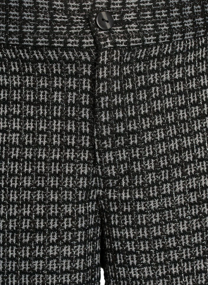 Short bouclé ample avec poches, Noir, Packshot image number 2