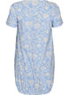 Robe en coton &agrave; manches courtes avec imprim&eacute;, Vanille, Packshot image number 1