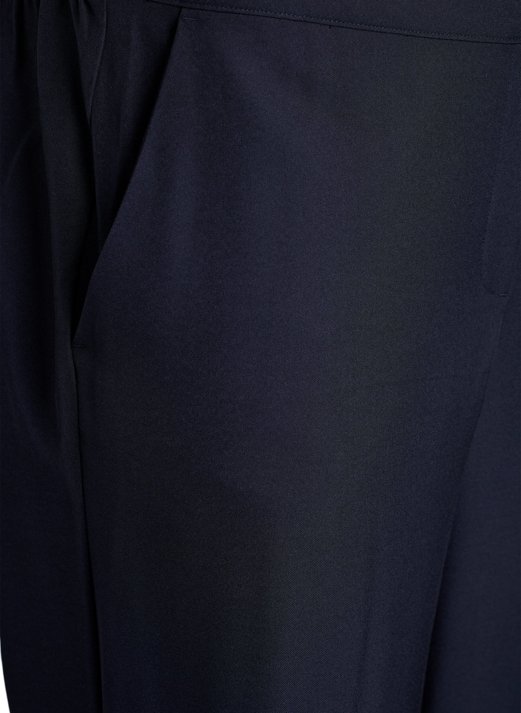 Zizzi FLASH - Pantalon ample avec poches, Noir, Packshot image number 2