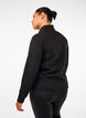 Veste de sport polaire avec poches, Noir, Model image number 2