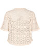 Cardigan court en crochet, Beige, Packshot image number 1
