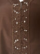Chemisier avec broderie anglaise, Marron, Packshot image number 2